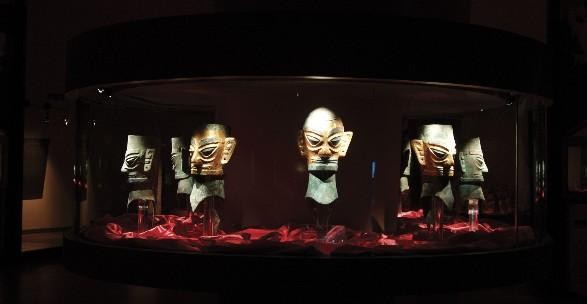 Bronze head-13-many heads