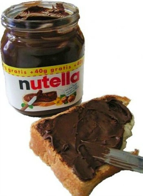 nutella and bread