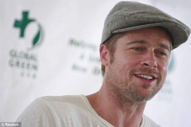brad pitt in hat