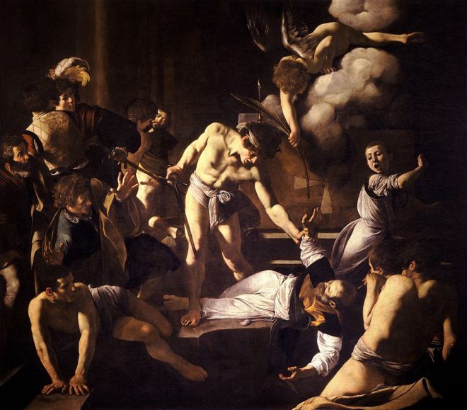 Caravaggio-Martyrdom of St Matthew