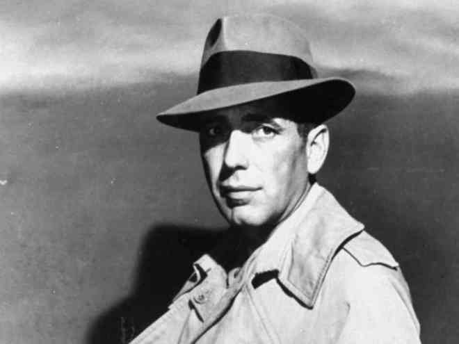 humphrey bogart with fedora
