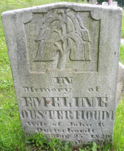 Weeping Willow on gravestone