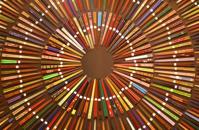 circle of chopsticks