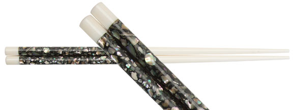 mother of pearl chopsticks