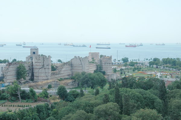 golden gate theodosian walls istanbul