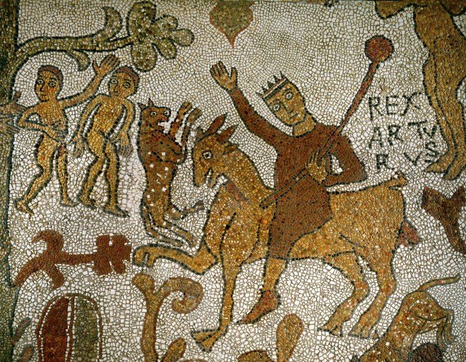 otranto-mosaic-4-King Arthur