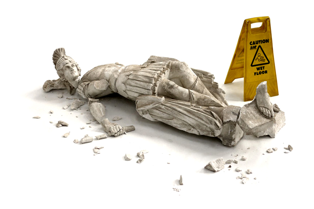 banksy-fallen-sculpture-1