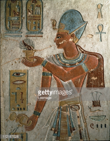 Rmases I burning incense