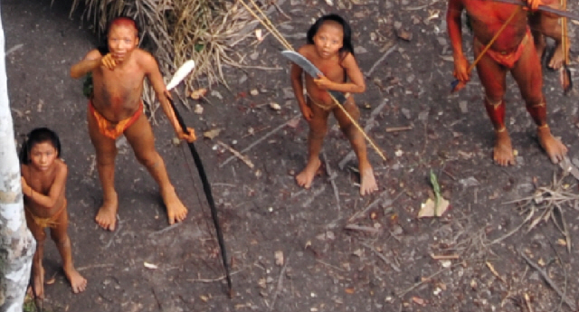 amazonian Indian feet